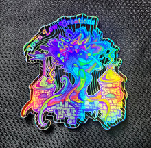 Load image into Gallery viewer, &quot;Atomic Occupancy&quot; Holographic Sticker