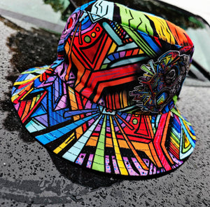 "The Dance" Large Reversible Bucket Hats// 2 Styles