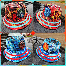 Load image into Gallery viewer, &quot;The Dance&quot; Large Reversible Bucket Hats// 2 Styles
