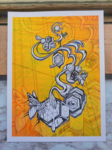 "The Collector" 9x12" Print